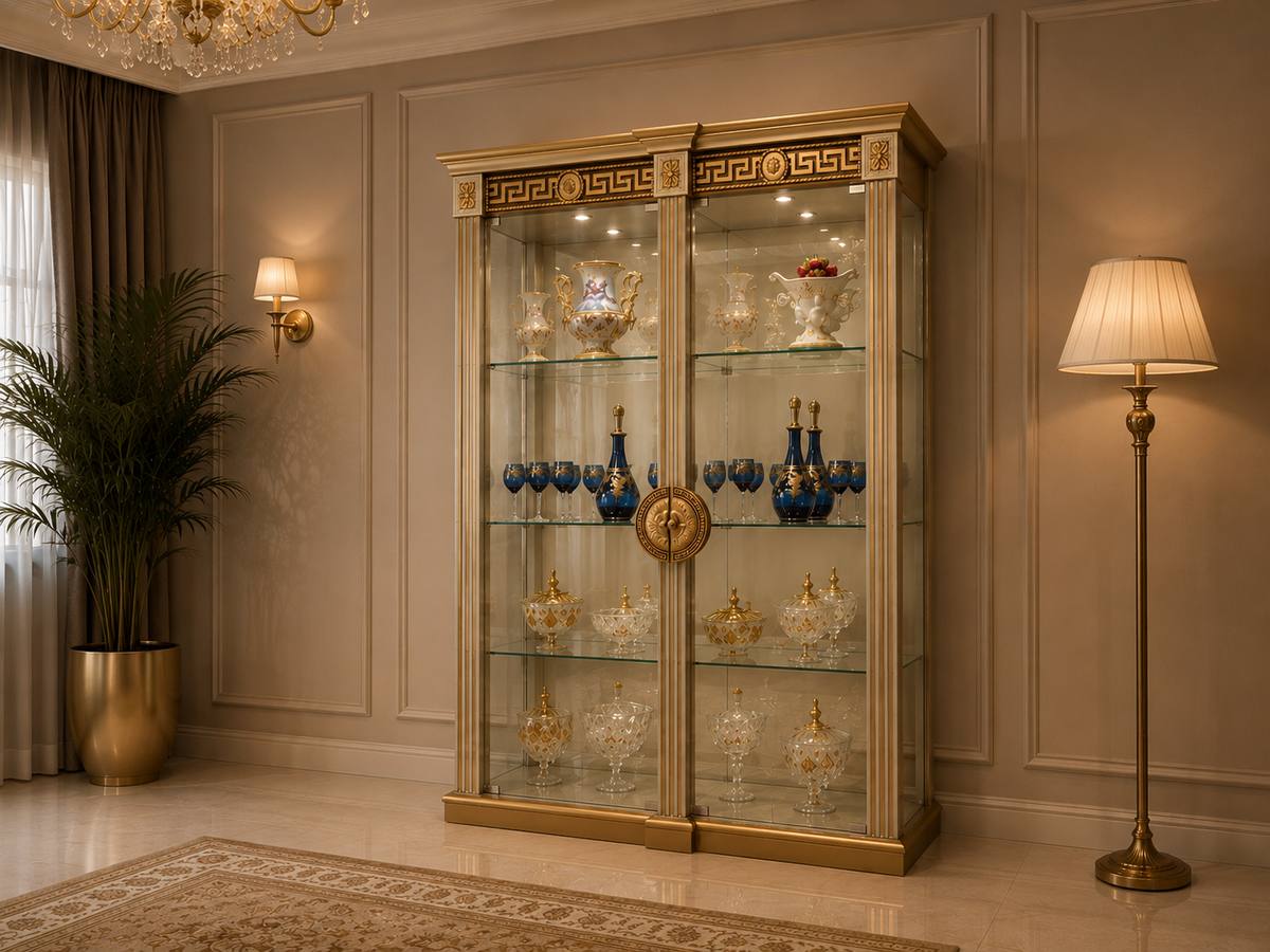 Versace Display Cabinet, Luxury Italian Heritage - Eliz Gallery BSD